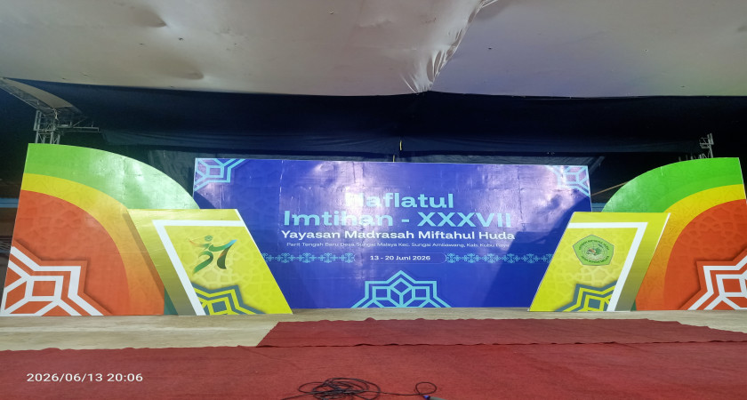 Malam Pembukaan Haflatul Imtihan ke-37 Miftahul Huda