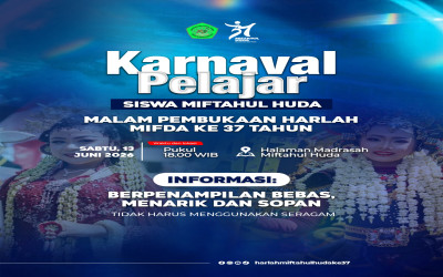 Karnaval dalam Rangka Imtihan ke 37 Miftahul Huda