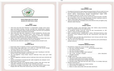 Tata Tertib Siswa