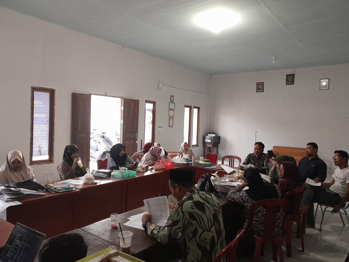 Rapat RAPBM Miftahul Huda 